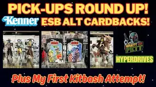 STAR WARS BLACK FRIDAY PICK-UPS AND KENNER ESB ALT CARDBACKS! BIGGS KITBASH!