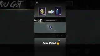 Free Paint 👍#shorts #pubgmobile