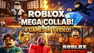 Roblox MEGA COLLAB: From Ninjas to Prison Break!