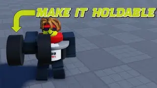 How to Make a Tool HOLDABLE in Roblox Studio
