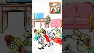 peppa pig try to save Rebecca Rabbit but 😭😭#animation