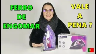 Review Ferro de Engomar a Vapor e a Seco - ORBEGOZO