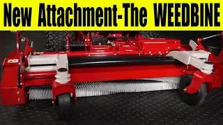 New Ventrac Attachment-The WEEDBINE! #Ventrac #bluecordpropertycare