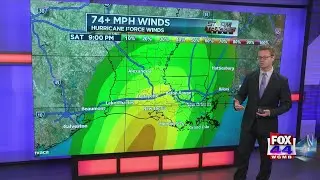 FOX44 News First at 9:00 p.m.weather