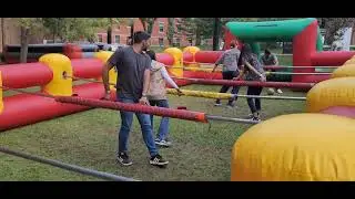 Human Foosball rental from Bounceroo.ca