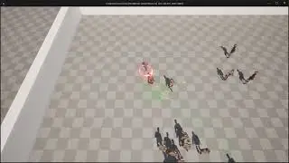 Top-Down Twin-Stick Survival Shooter Test