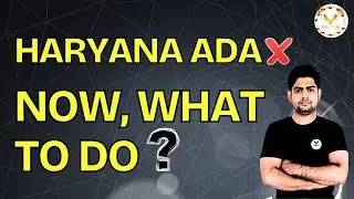 Haryana ADA Exam | What Next for Aspirants? | Target 20 Judiciary | Surya Sir
