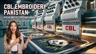 Premium Custom Embroidery: See Our Machines in Action! | CBL Embroidery Pakistan