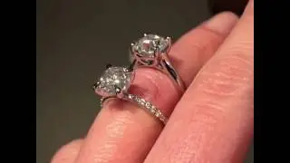 Colorless vs Near Colorless Moissanite Comparison