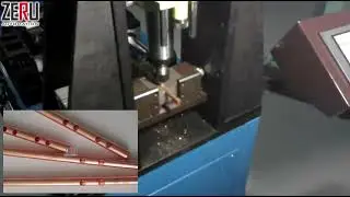 CNC punching and drilling machine copper pipe punching