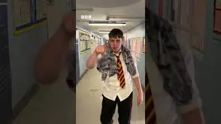 When you thought you were the first to arrive at school...