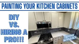 Kitchen Cabinet Painting. Is this a DIY project, or should I hire a pro?