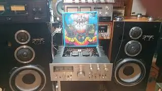 KENWOOD KA-9100 &mdash; топовая модель 1979-1980 годов, двойное моно! Музыка: LP &mdash; Эдвин Старр, 1980 го...