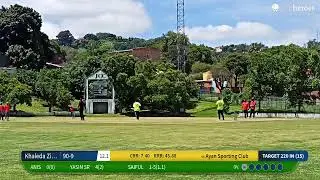 Khaleda Zia Memorial Club vs Ayan Sporting Club live cricket match | Africa Bangla Cricket Champion