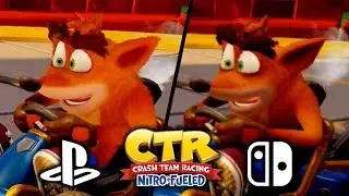 Crash Team Racing Nitro-Fueled: Switch vs PS4 Comparison!