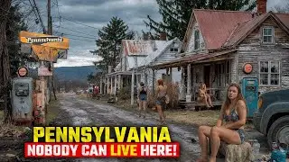 ЗАБРОШЕННАЯ АМЕРИКА!! Вы не поверите, что в Пенсильвании существуют города-призраки 😱