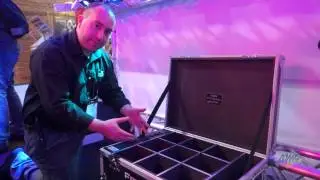 AMS at NAMM 2015 - Chauvet Freedom Charge 9 Case