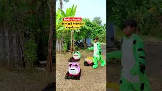 Badut Mampang Kodok Memilih Kepala #shorts #shortvideo #badutmampang #frog #funny #lucu #badut