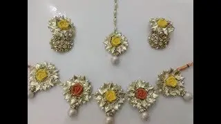 Gota Jewellery Set Tutorial