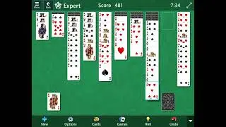 Spider Solitaire Expert 2 suits