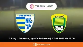 Premium Dobrovce  :  Zavrč | 3. SLOVENSKA NOGOMETNA LIGA VZHOD 25/26