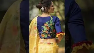 Hand work blouse design👌🔥 #shorts #blouse #handworkblousedesign #handworkblouse