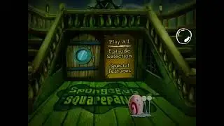 SpongeBob: Sea Stories - DVD Menu Walkthrough