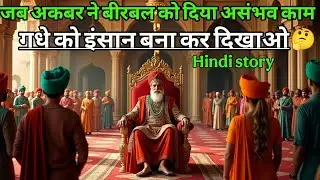जब अकबर ने बीरबल को दिया असंभव काम ｜ akbar birbal ki kahani ｜ new majedar story ｜ hindi kahaniya ｜.