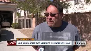 1 dead, 1 injured in Henderson shooting