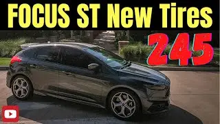 FORD FOCUS ST GETS WIDER TIRES - 245 Nitto G2 555
