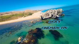 SICILY Sea Cinematic Fpv  - 4K