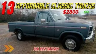 13 Affordable Classic Trucks &ndash; From $2,800 to $9K!