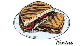 Demo of how to make a healthy panini using the Ninja foodi 3 - in 1 toaster, grill and panini press