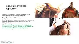 la coloration d'oxydation technique d'application - choix de l'oxydant