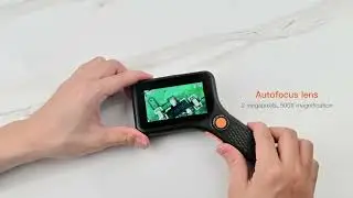 Handheld USB Digital Microscope 3.0 inch Big Screen Autofocus Digital