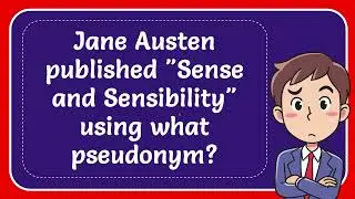 Jane Austen published 