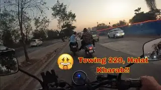 Biker Brotherhood 🏍️|Pulsar 220 Towing | Daily Observation #52