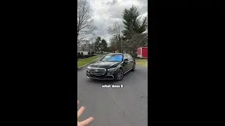 Краткий обзор нашего прекрасного Mercedes-Benz S 580e!