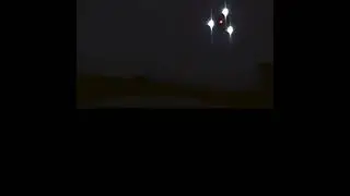 RARE SIGHTING!! Black Triangle UFO
