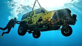 We Found a $2.2 Million Jeep Wrangler Rubicon at the Bottom of the Ocean | ASMR Car