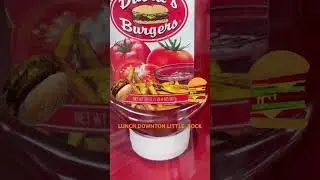David&rsquo;s Burgers Downtown Little Rock #viral #shorts #lunch #corporatesector