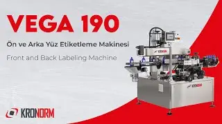 VEGA 190 - &Ouml;n ve Arka Y&uuml;z Etiketleme Makinesi | Front and Back Labeling Machine