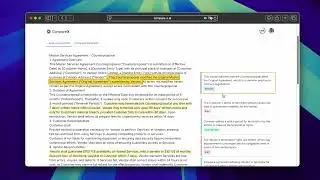 CompareX - Capability - Clause by Clause Annotations