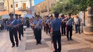 Torremaggiore (Fg) - San Sabino 2024 - Sfilata della Fanfara del 10* Reg. Carabinieri di Napoli