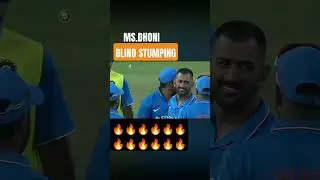 #MS.DHONI# BLIND STUMPING.#Viral.Short#