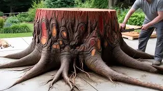 So Unbelievable, You Have to Watch: An Old Abandoned Tree Stump Has Been REBORN?