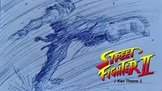 Ken Theme - Street Fighter II: The World Warrior (SNES) (art by: CLSantos)