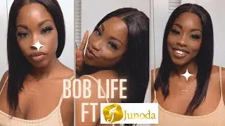 Highly requested: Bob install ft Junoda wig/ wig review by Sezzle
