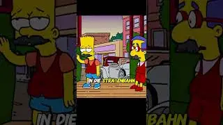 Bart m&ouml;chte das Autologo von Fat Tony. #karikatur #Kommentar #DieSimpsons