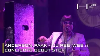 DJ Pee . Wee aka Anderson .Paak | Concierto Debut Santos Bravos